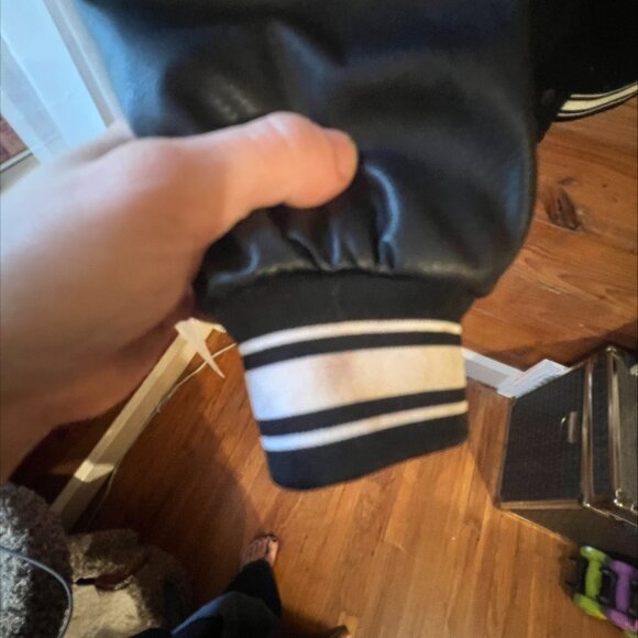 Black Varisty Jacket - Picture 4 of 6